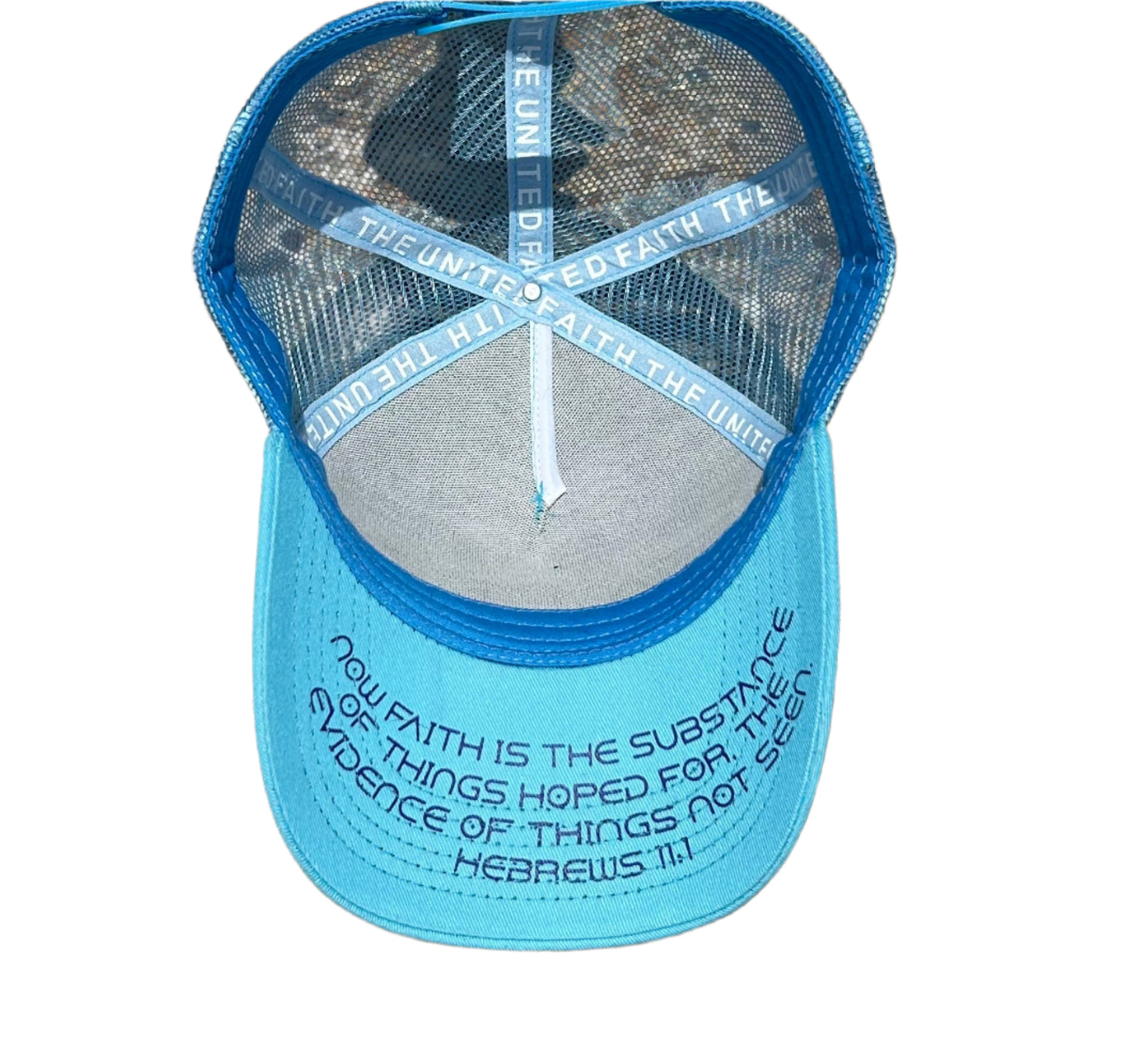 Seafoam Faith Trucker Hat