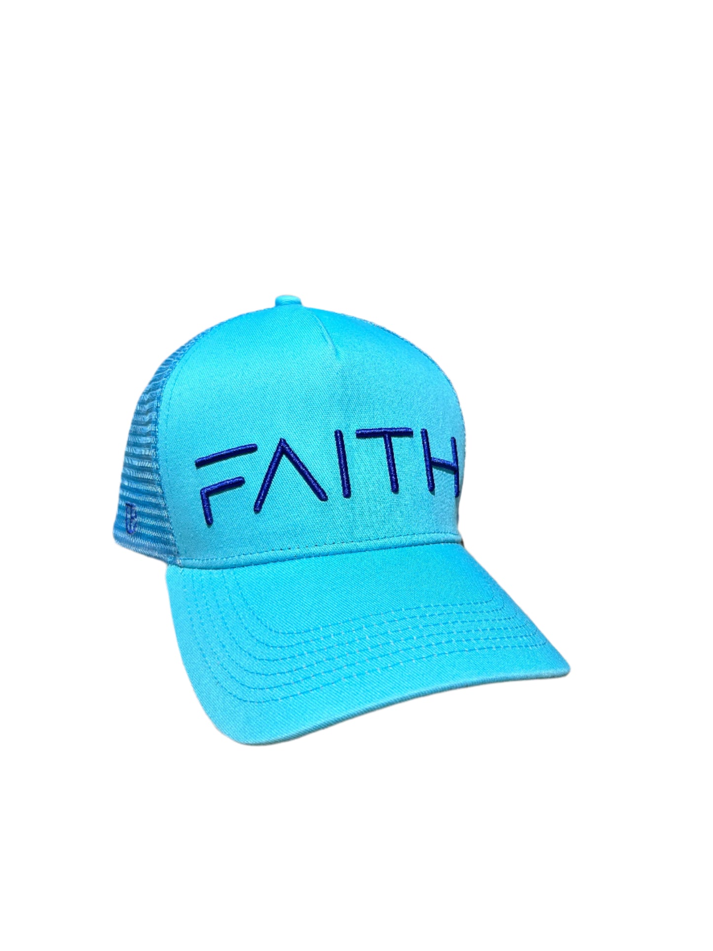Seafoam Faith Trucker Hat
