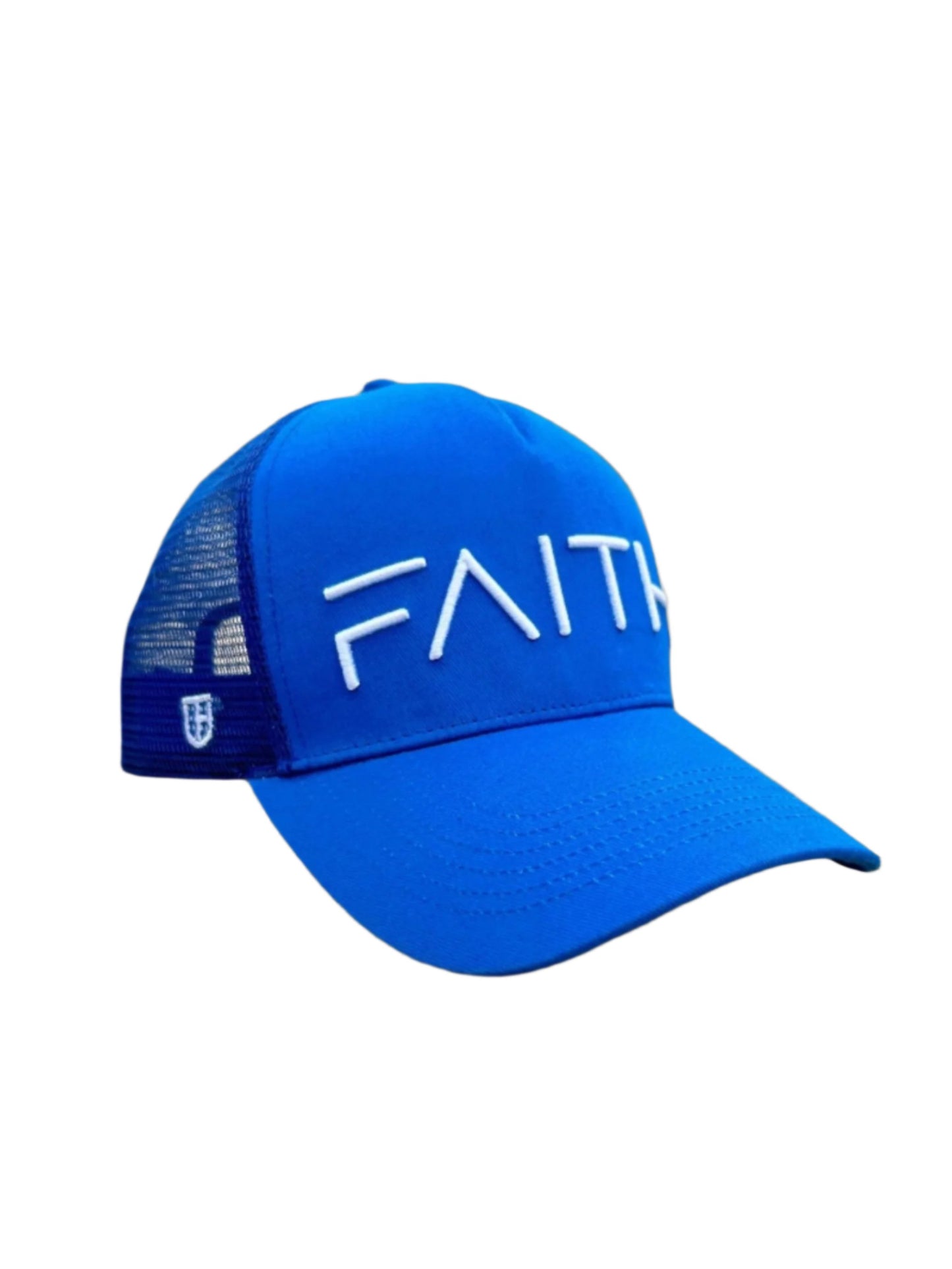 Faith- Blue & White